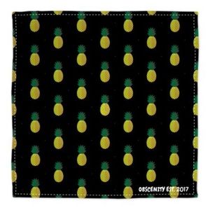Obscenity Bandana (Pineapple)